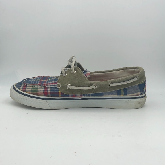 Sperry Top-Sider Dock Boat Canvas Plaid 9605551 - Picture 2 of 5